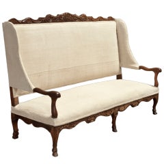 Monumental Six Legged Louis IV Sofa