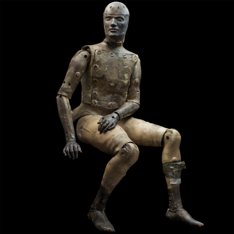 Life-sized Dummy, used to test a military parachute jump, weight:250lbs