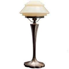 Vintage Italian Art Deco Table Lamp