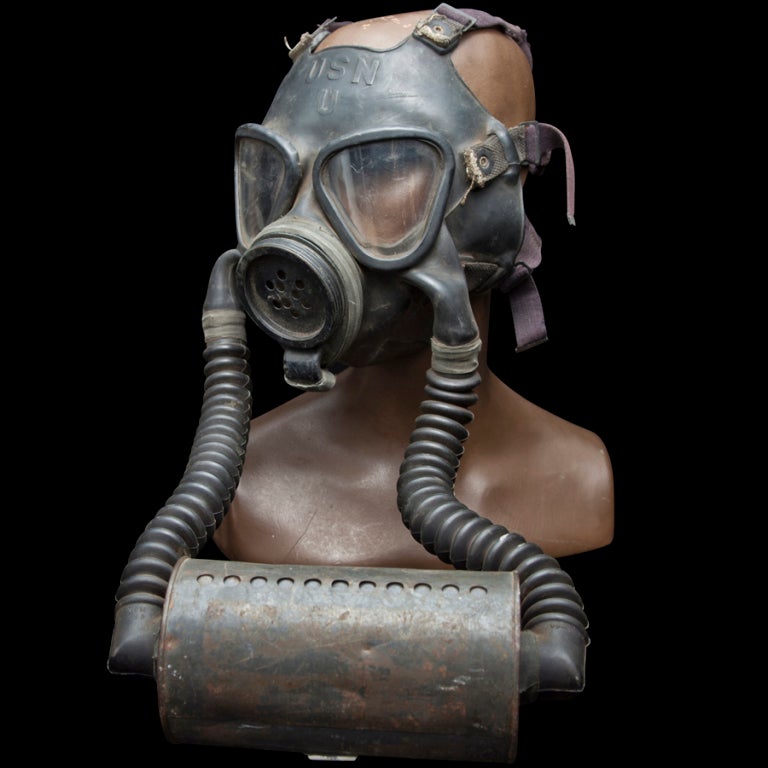 antique gas masks