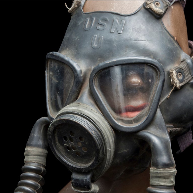 vintage gas masks