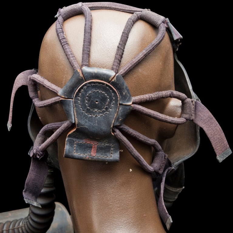 Mid-20th Century WWII Gas Mask