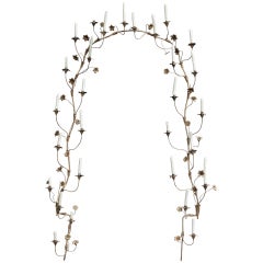 Unique Vine Candelabra Door Surround