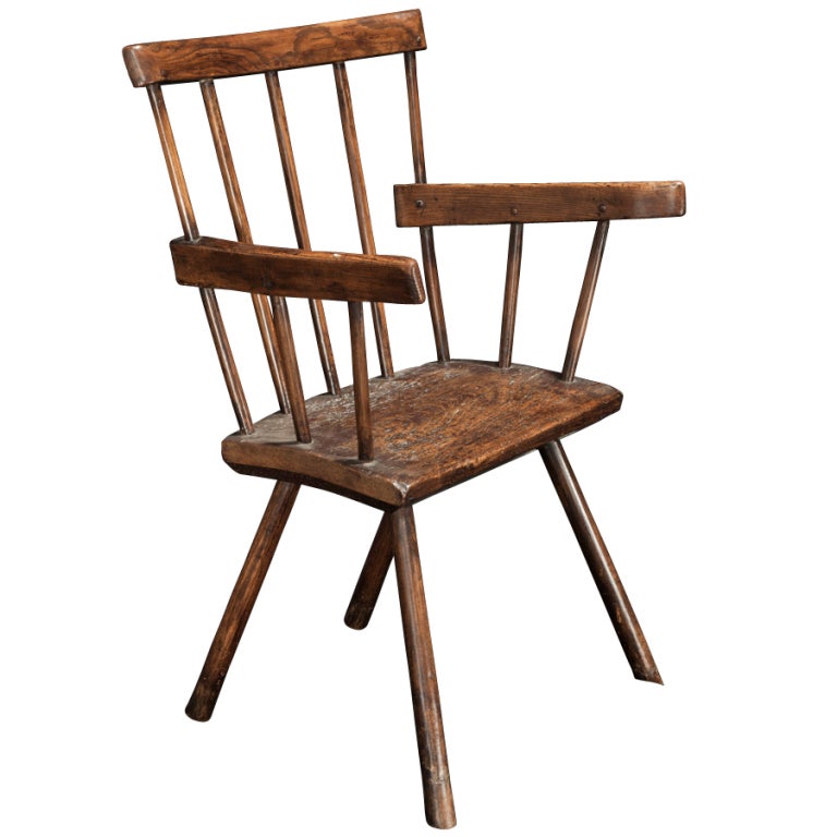 Primitive Stick Welsh Windsor Chair