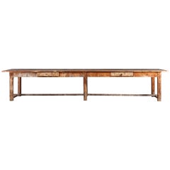Large Draper's Work Table