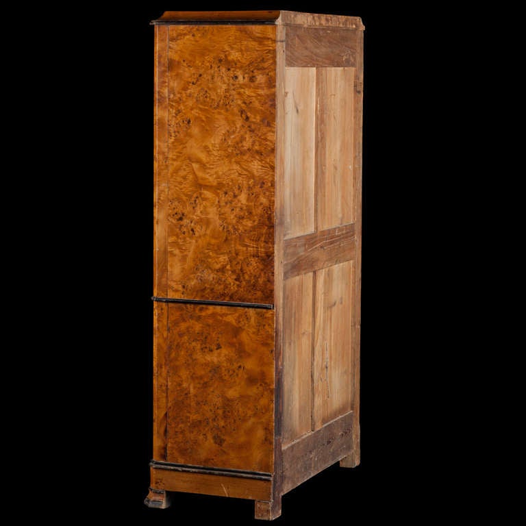 Burl Wood Chest of Drawers 1