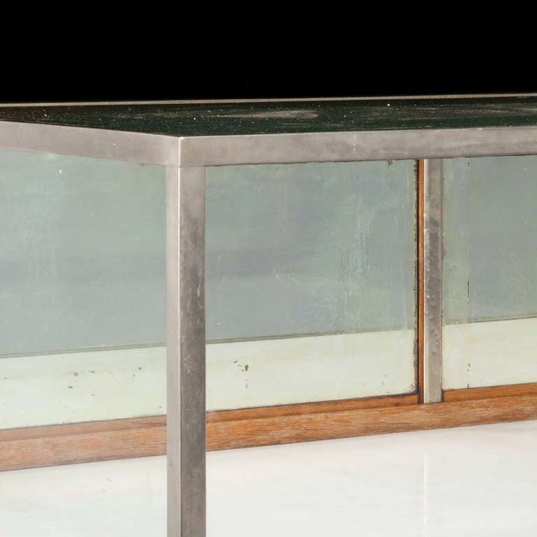 20th Century Nickel Display Case