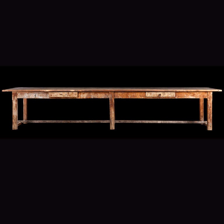 Italian Large Draper's Work Table