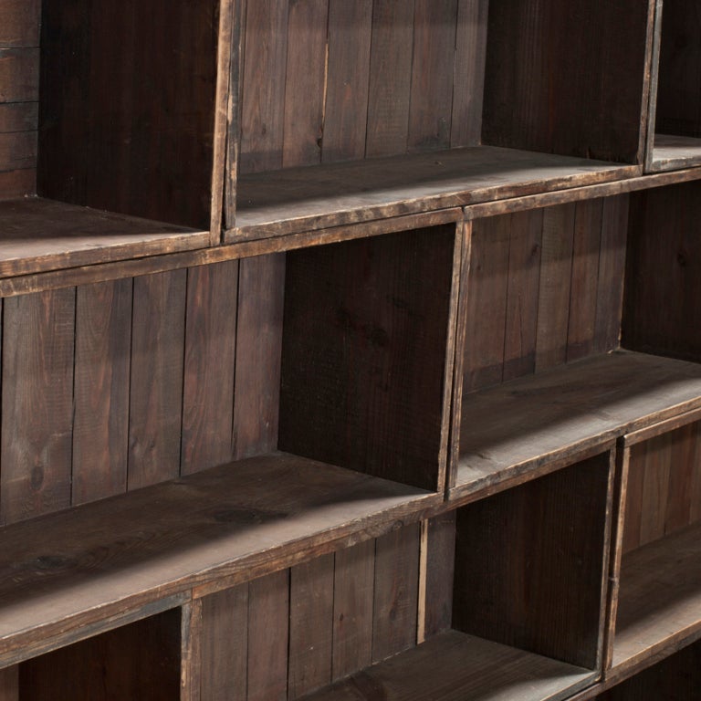 20th Century Wooden Storage Boxes of Uniform Size