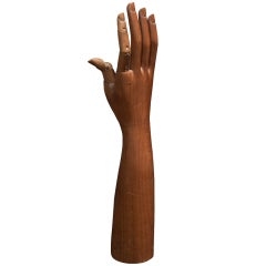 Haberdashery Wooden Hand Display