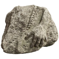 Stone Fragment of a Gripping Hand Stone Fragment of a Gripping Hand