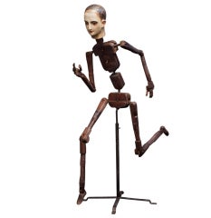 Lebensgroße Künstler-/Display-Skelettpuppe