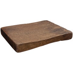 Antique Wood Slab Cutting Board