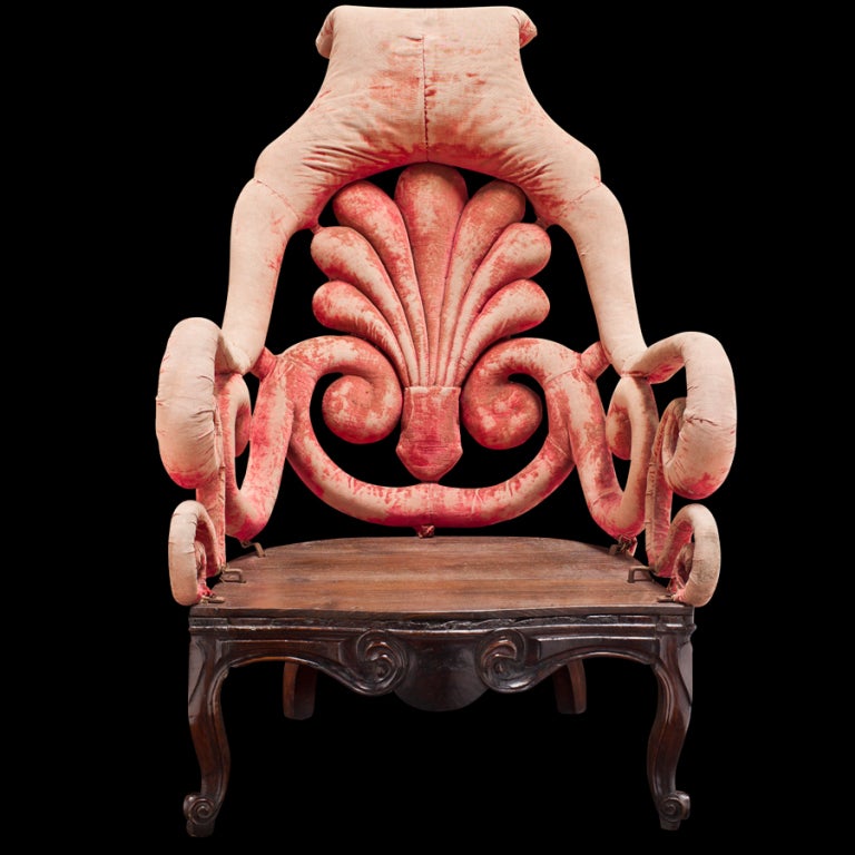 19th Century Whimsical Decorative Italian Chair