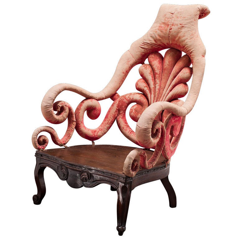 Whimsical Decorative Italian Chair