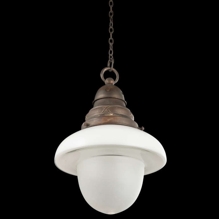 Teardrop Opaline Pendant