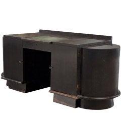 Black Oak Deco Desk