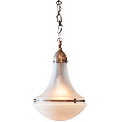 Peter Behrens Glass Pendant