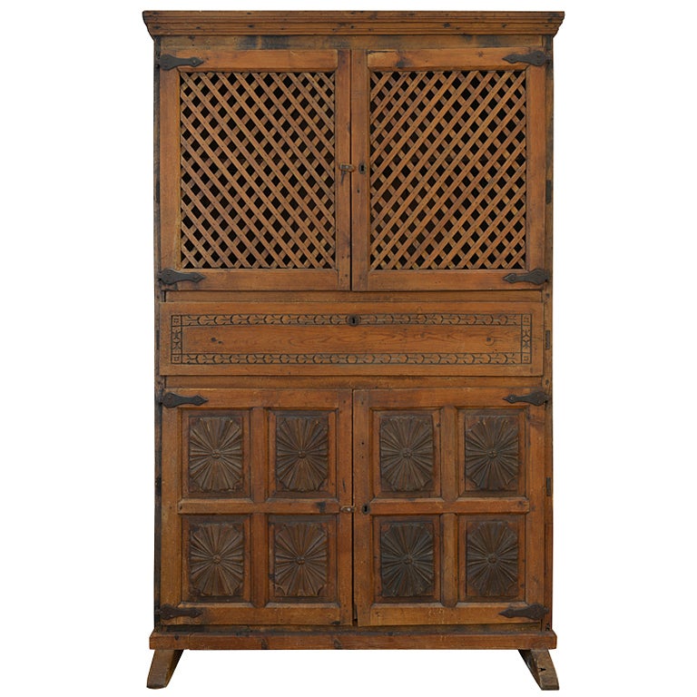 Mexican Fresquera Cabinet