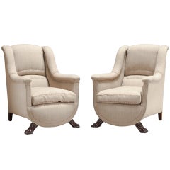 Antique Pair of English 19th Century Chairs