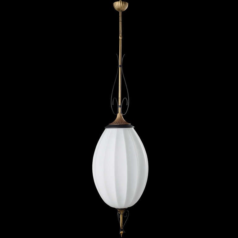Pleated Glass Pendant