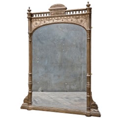 English Gilted Mantel Mirror