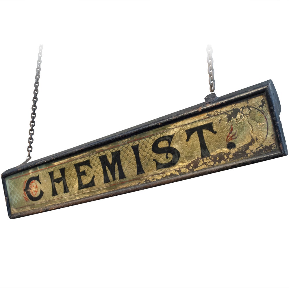 Chemist Trade Sign