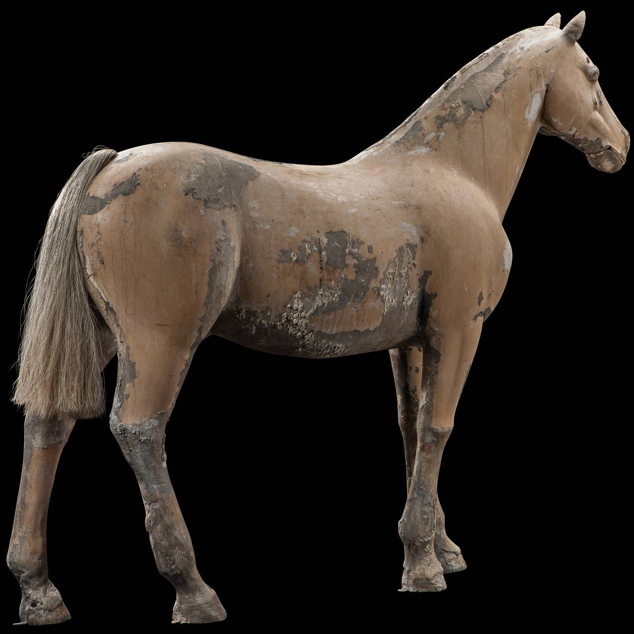 Fiberglass Museum Model of a Pit Pony