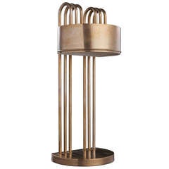 Marcel Breur Commemorative Brass Desk Lamp