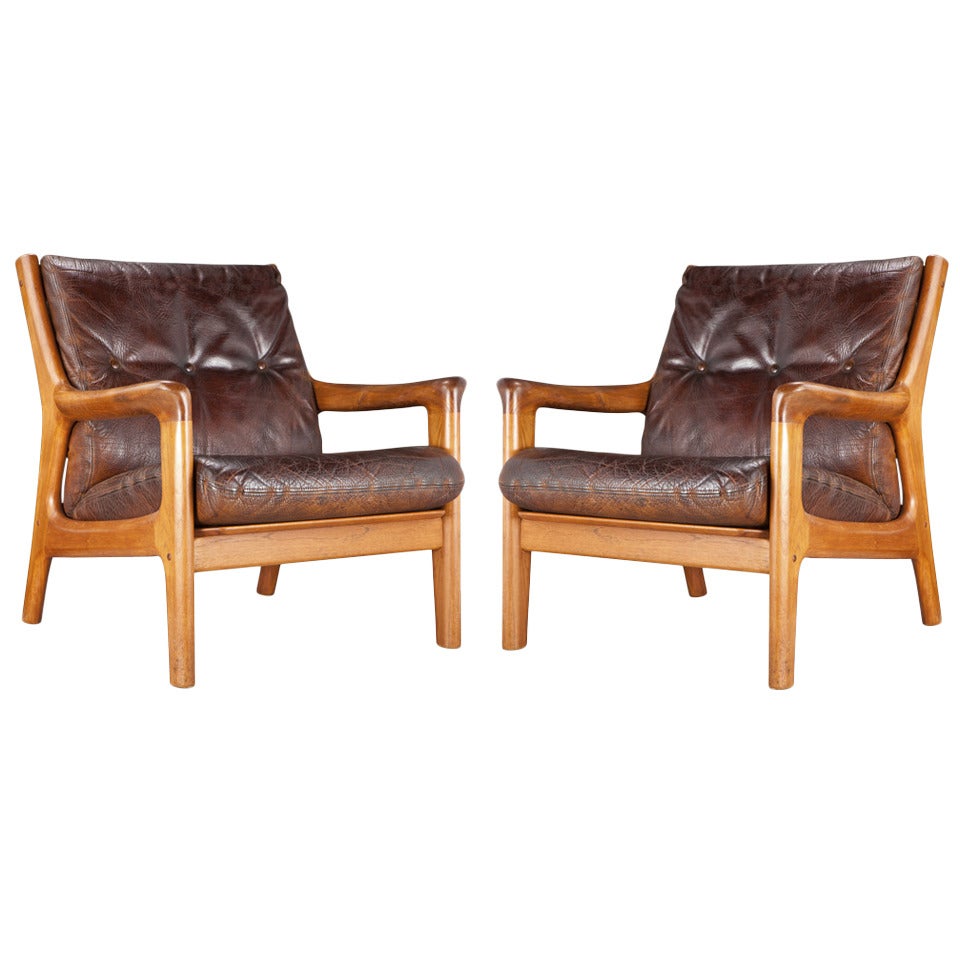 Pair of Danish Armchairs