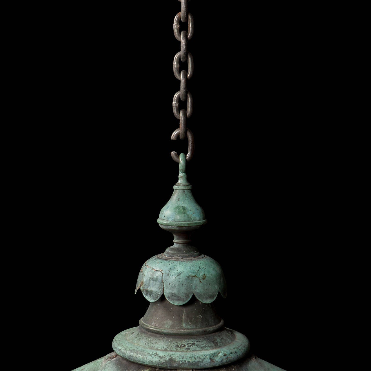 verdigris lantern