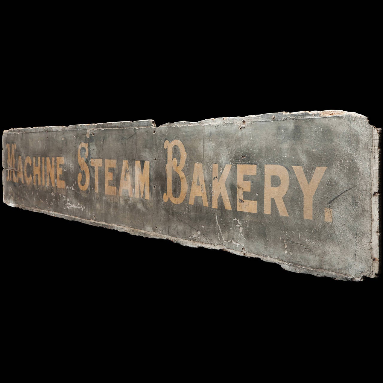 Victorian Bakers Painted Sign In Distressed Condition In Culver City, CA
