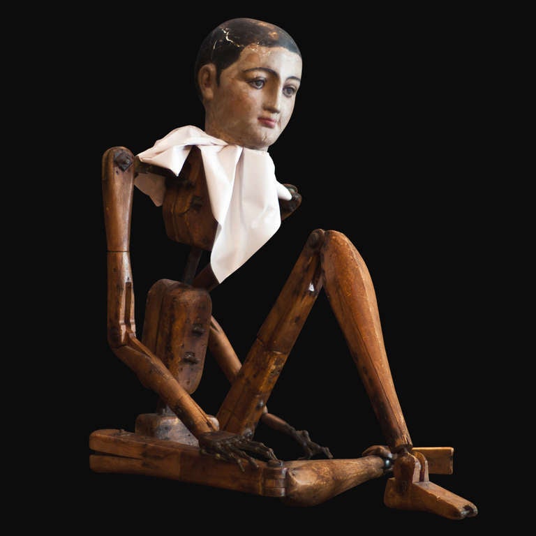 Articulated Wooden Skeletal Mannequin 1