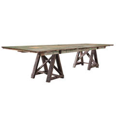 Large Primitive Dining Table