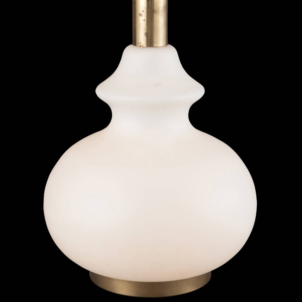 English Opaline Glass Table Lamp