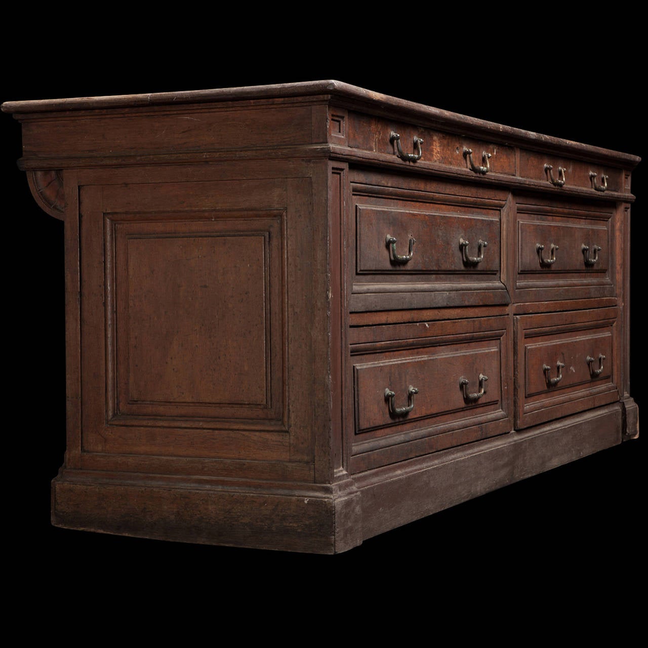 French Haberdashery Chest of Drawers/Shop Counter