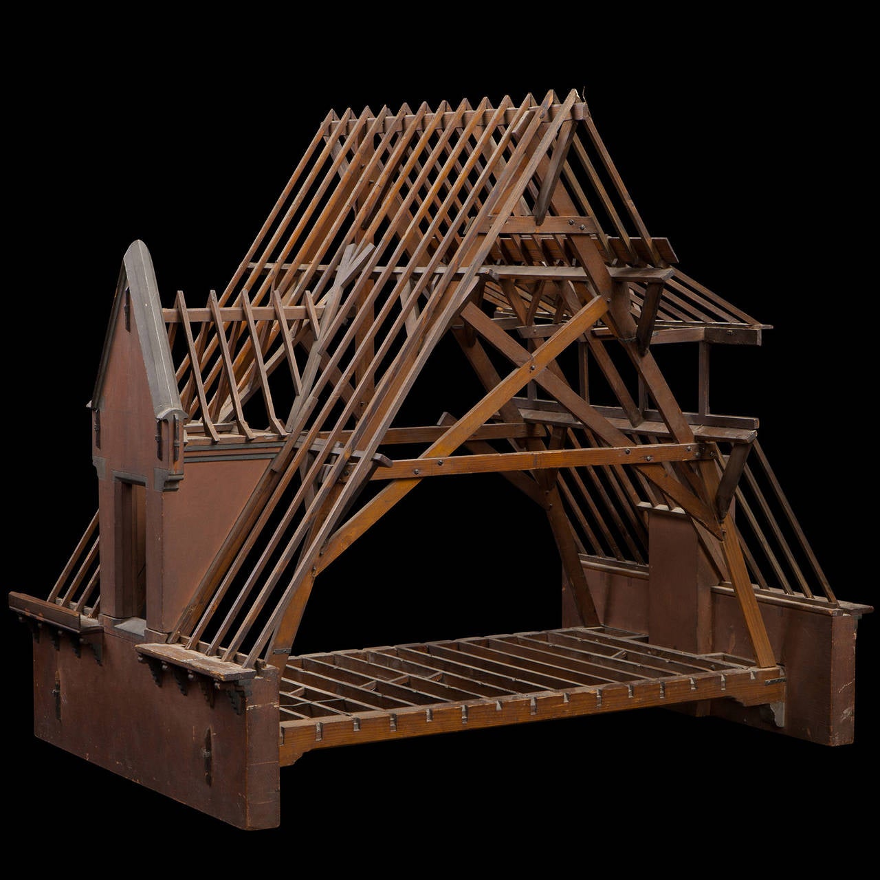 Apprentice Wood Working Structural Model at 1stdibs