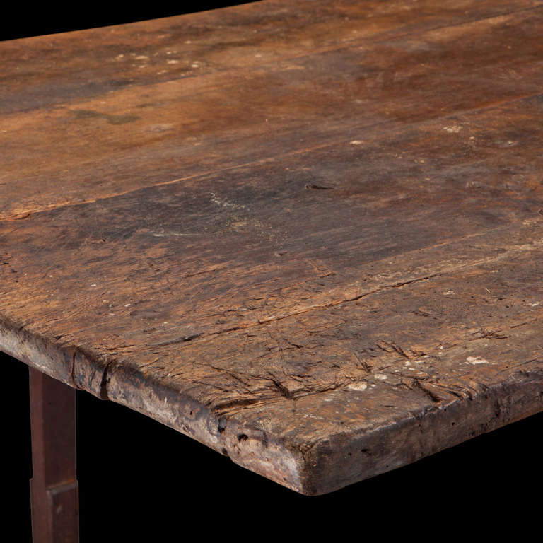 19th Century Primitive Dining Table