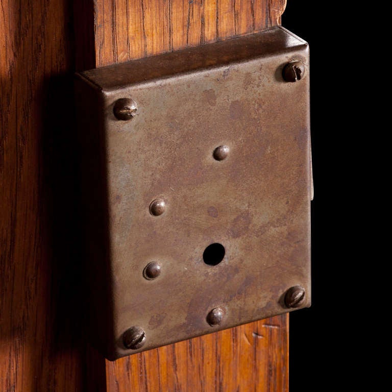 antique wood lockers