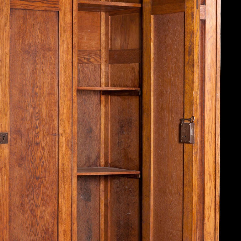 vintage wood lockers