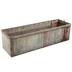 Antique Heavy Duty Industrial Metal Garden Bins