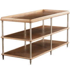 Three Shelf Draping / Sorting Table