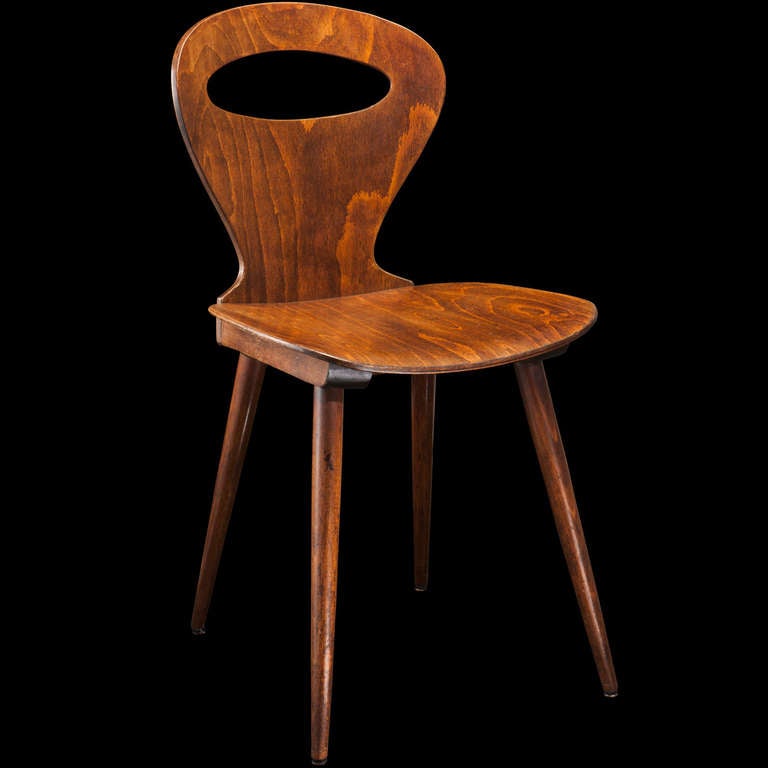 Mid-Century Modern Baumann Bentwood Dining Chairs