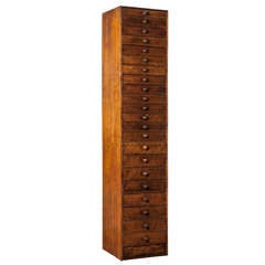 Antique Tall Flight of Drawers