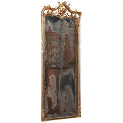 Gilded Hallway Mirror