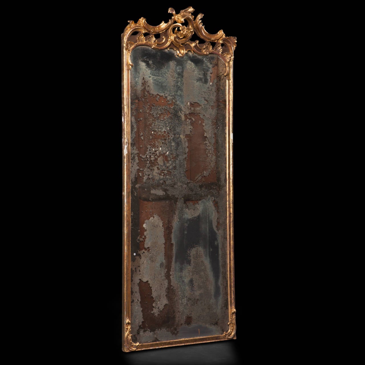 Gilded Hallway Mirror