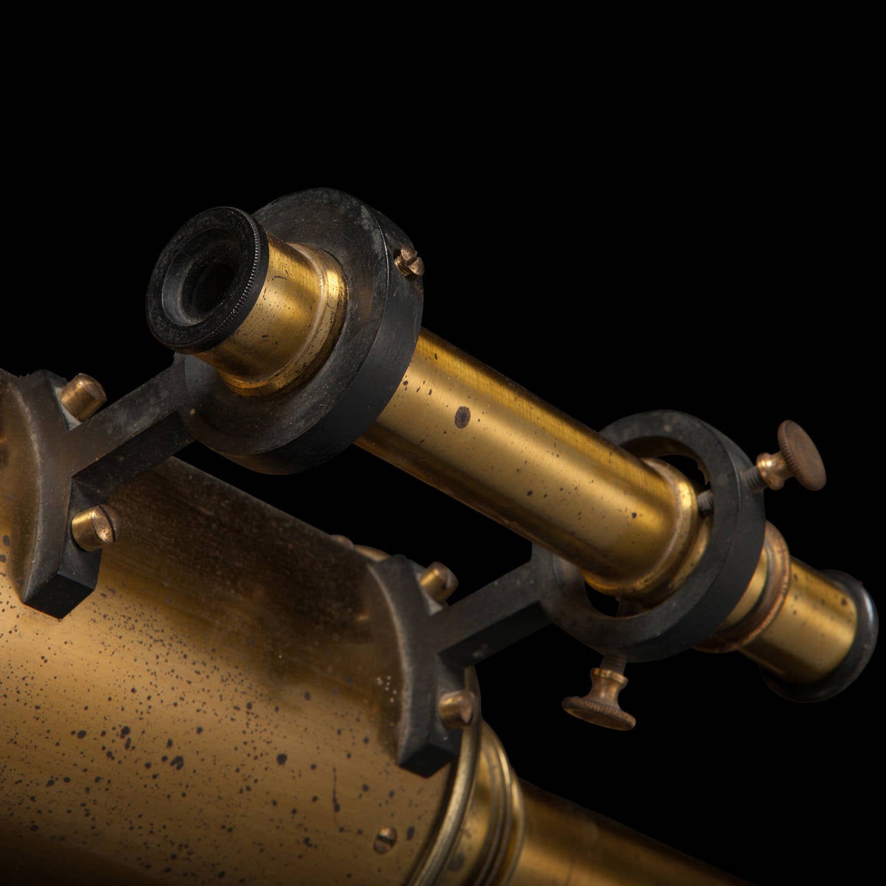 Late 19th Century Brass Telescope