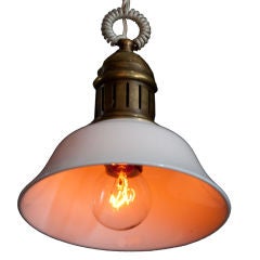 Delicate Milk Glass Pendant Delicate Milk Glass Pendant