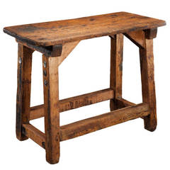 Antique Primitive Side Table