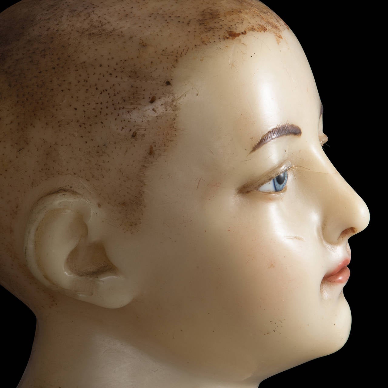 Edwardian Wax Head